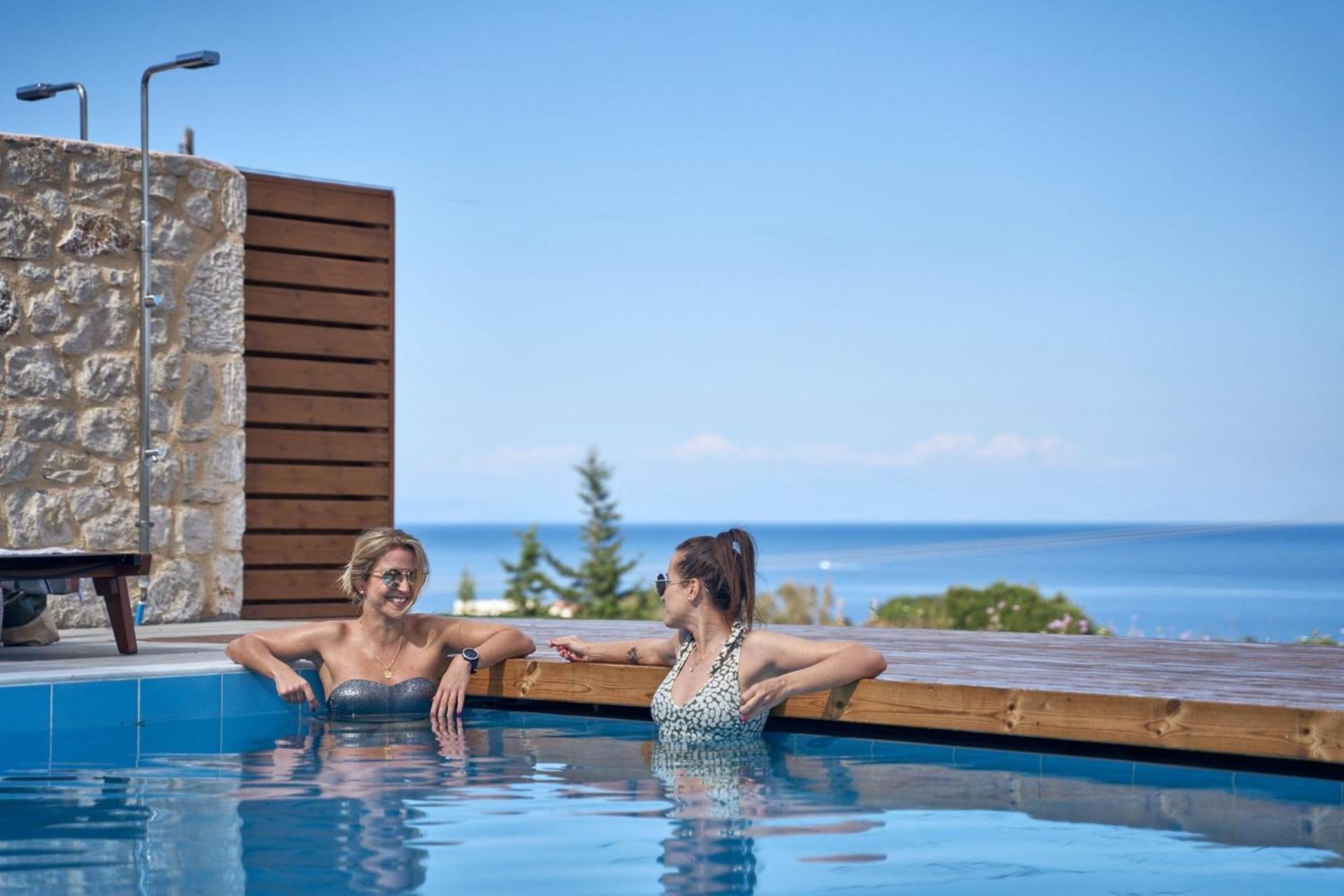 Luxury Rhodes Amel Sea View Private Swimming Pool 3 Bedrooms Kalithea Villa *
