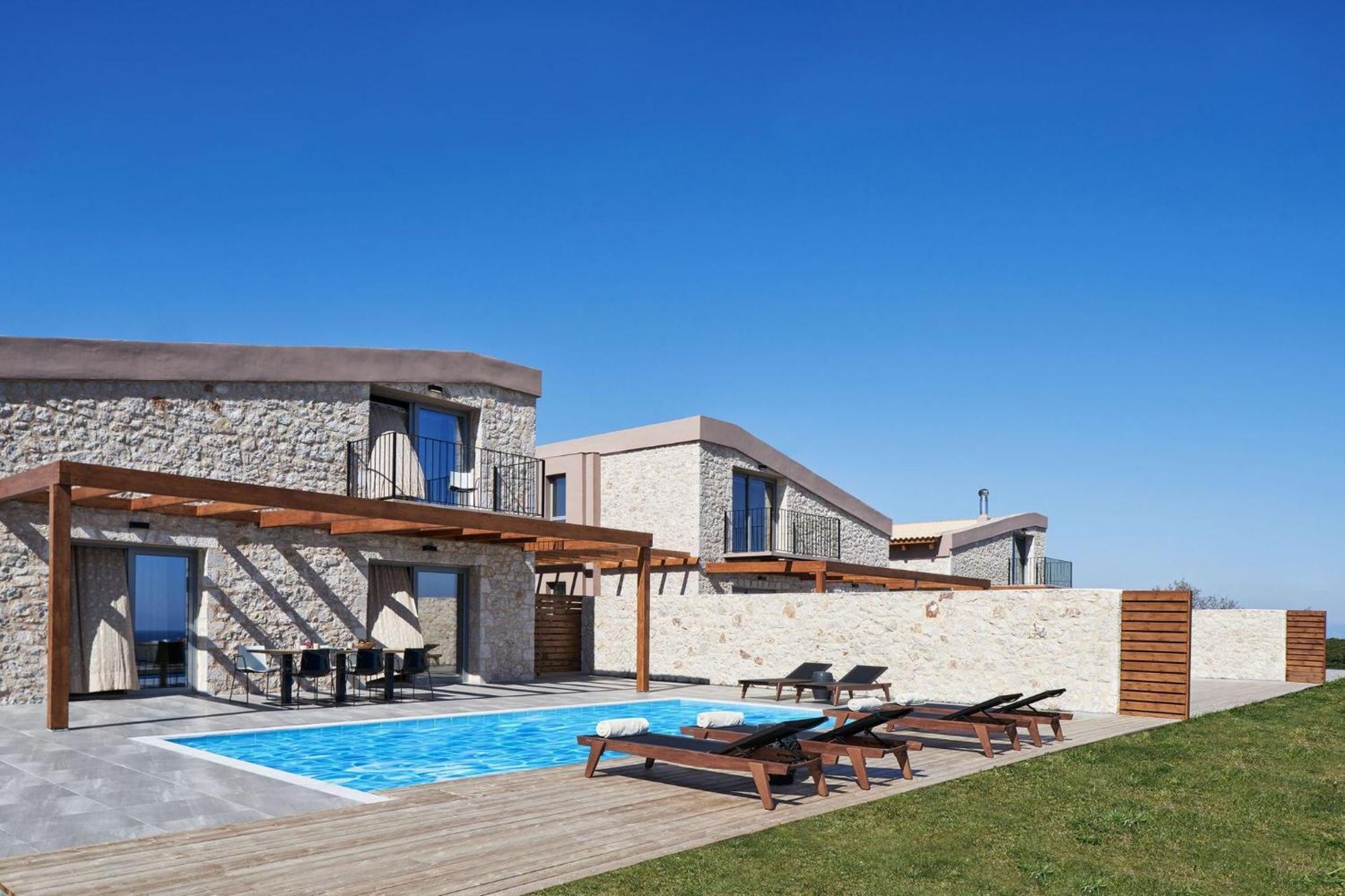 Luxury Rhodes Amel Sea View Private Swimming Pool 3 Bedrooms Kalithea Villa